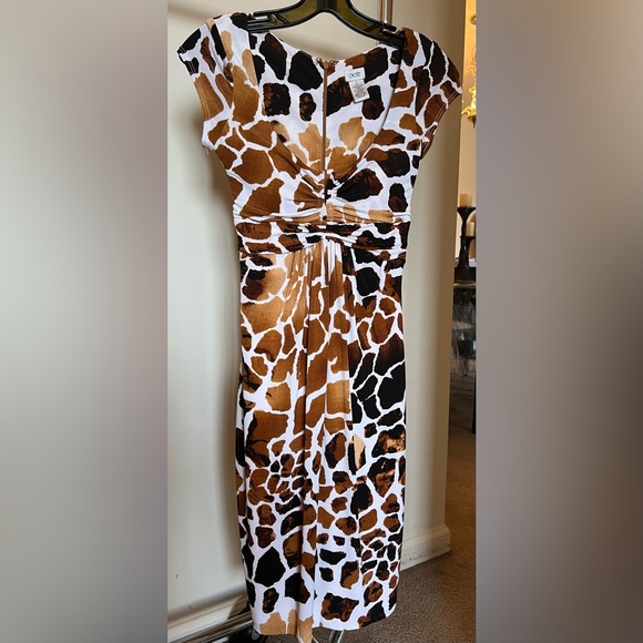 CACHE GIRAFFE PRINT DAY DRESS - Picture 8 of 11